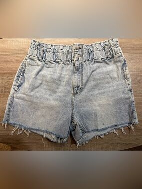 Bluenotes Light Blue Boyfriend Jeans with Frayed Hem